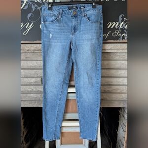 1822 Denim Adrianna Skinny Leg Blue Jeans Size 8